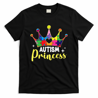 Autism Princess Daughter Autism Awareness T-Shirt