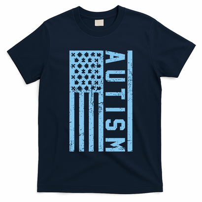Distressed Autism Flag T-Shirt