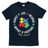Autism Respect Love Support Autism Awareness T-Shirt