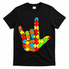 Autism Rock On Hand T-Shirt