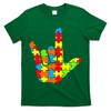 Autism Rock On Hand T-Shirt