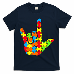Autism Rock On Hand T-Shirt