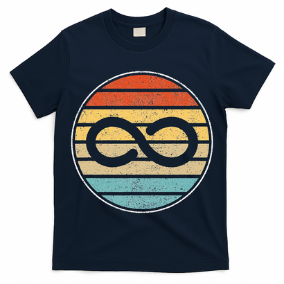Autism Rights Retro Vintage Infinity ??Autism Awareness T-Shirt