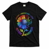 Autism Sunflower Autism Awareness Sunflower T-Shirt