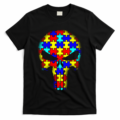 Autism Skull T-Shirt