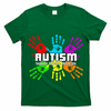 Support Educate Advocate Autism Handprint T-Shirt