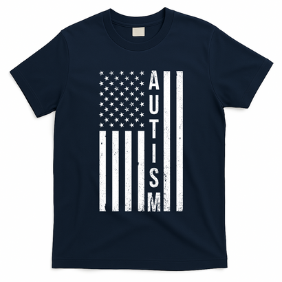 Vintage Autism Flag T-Shirt