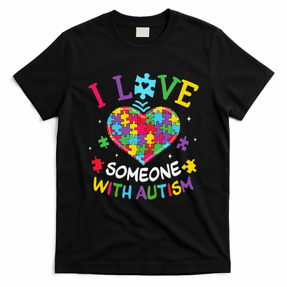 Autism Shirts For Women I Love Some With Autism T-Shirt
