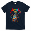 Autism Skeleton Guitar Player Rock Music Autism Awareness T-Shirt