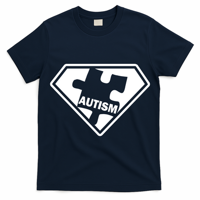 Autism Super Power Logo T-Shirt
