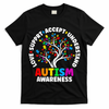 Autism Shirt Love Accept Support Autistic Autism Awareness T-Shirt