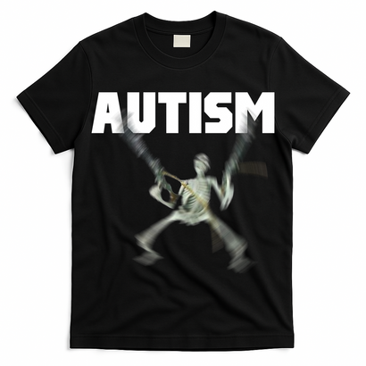 Autism Skeleton Meme T-Shirt