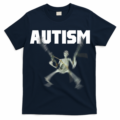 Autism Skeleton Meme T-Shirt