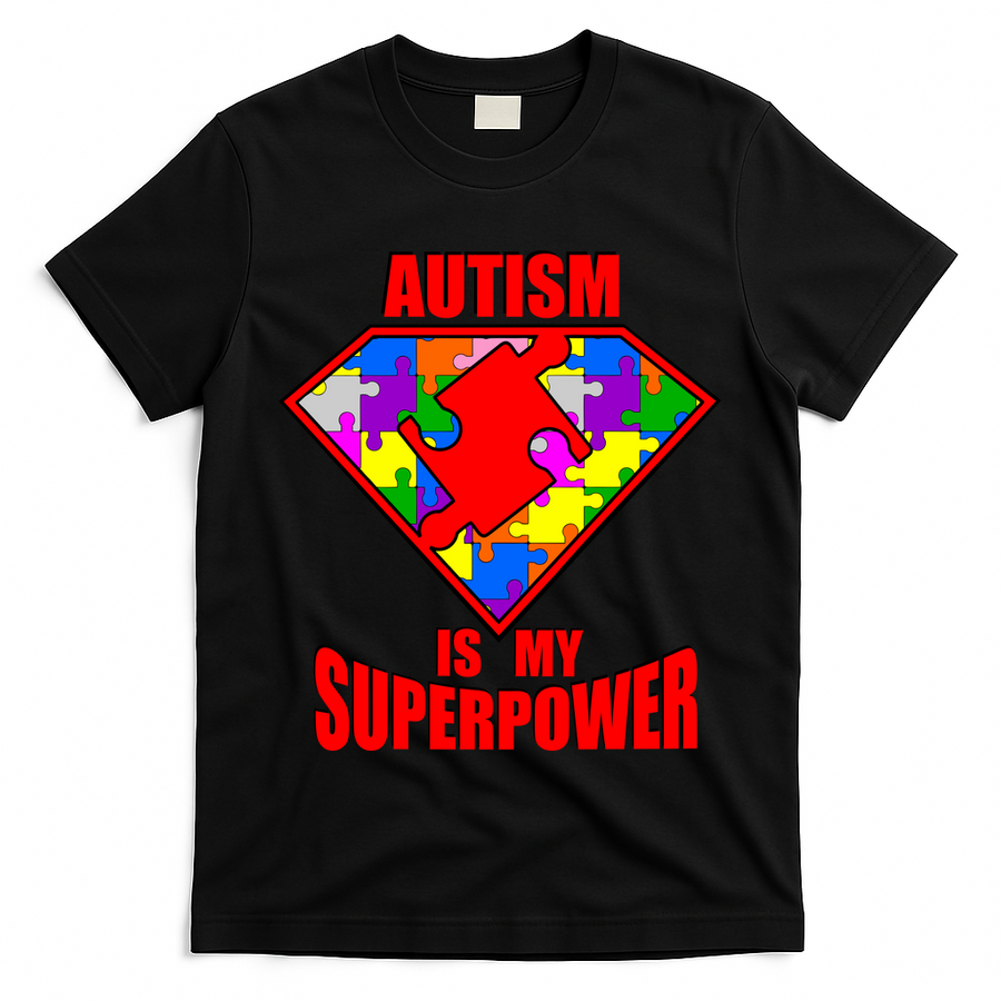 Autism Is My Superpower Superheo T-Shirt