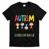 Autism Seeing The World From A Different Angle Autism T-Shirt