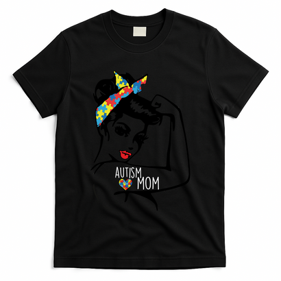 Autism Strong Mom T-Shirt