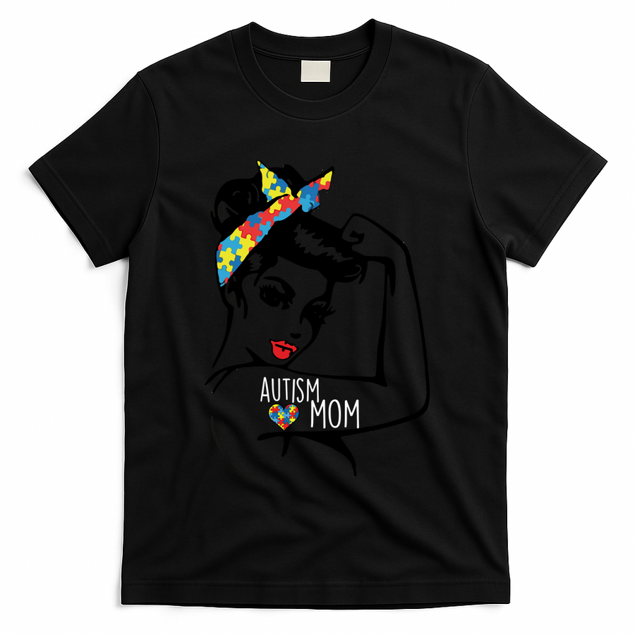 Autism Strong Mom T-Shirt