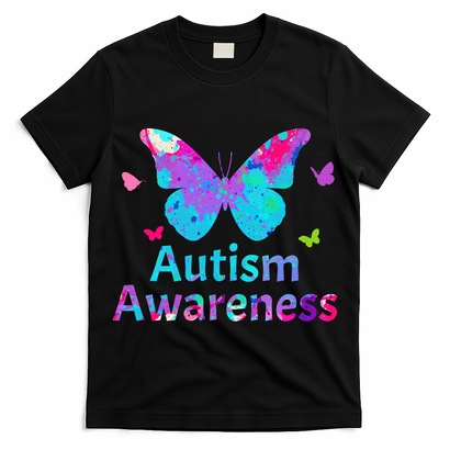 Autism Awareness Butterflies  T-Shirt
