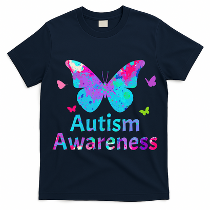 Autism Awareness Butterflies  T-Shirt