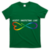 Accept Understand Love Neurodiversity Infinity Autism T-Shirt