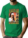 Aaliyah Baby Girl Orange Bootleg Vintage Bootleg Graphic T-Shirt - Green