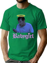 Adam Saw Babygirl Design T-Shirt for Men & Women, T-Shirts Graphic Tee - Green