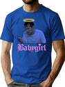 Adam Saw Babygirl Design T-Shirt for Men & Women, T-Shirts Graphic Tee - Blue