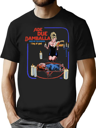 Ade Due Damballa Bride of Chucky T-Shirt for Men & Women, T-Shirts Graphic Tee - Black