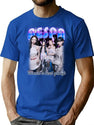 Aespa Bootleg Bootleg Graphic T-Shirt - Blue