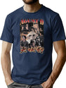 Agust D Daechwita Vintage Bootleg Classic Bootleg Graphic T-Shirt - Navy