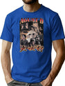 Agust D Daechwita Vintage Bootleg Classic Bootleg Graphic T-Shirt - Blue