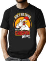 Ain'T No Thing But A Chicken Wing T-Shirt for Men & Women, T-Shirts Graphic Tee - Black