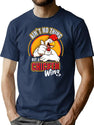 Ain'T No Thing But A Chicken Wing T-Shirt for Men & Women, T-Shirts Graphic Tee - Navy