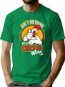 Ain'T No Thing But A Chicken Wing T-Shirt for Men & Women, T-Shirts Graphic Tee - Green