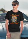 Aint Rootin Just Tootin Fox Cowboy Funny T-Shirt for Men & Women, T-Shirts Graphic Tee - Navy