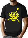 Airbatfiend Y Bootleg Graphic T-Shirt - Black