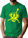 Airbatfiend Y Bootleg Graphic T-Shirt - Green