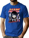 Akane Kurokawa Vintage Bootleg Bootleg Graphic T-Shirt - Blue