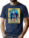 Al Bundy Football Trading Card T-Shirt for Men & Women, T-Shirts Graphic Tee - Navy