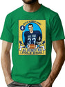 Al Bundy Football Trading Card Premium Heavyweight Cotton T-Shirt - Green