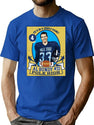 Al Bundy Football Trading Card T-Shirt for Men & Women, T-Shirts Graphic Tee - Blue