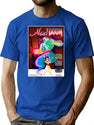 Aladdoom Bootleg Graphic T-Shirt - Blue