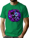 Alastor and His Shadow - Hazbin Hotel Essential  Premium Heavyweight Cotton T-Shirt - Green