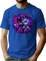 Alastor and His Shadow - Hazbin Hotel Essential  Premium Heavyweight Cotton T-Shirt - Blue