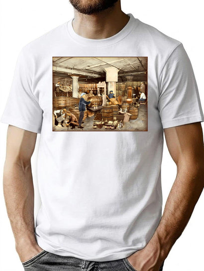 Alcohol Smugglers Bootleg Graphic T-Shirt - Black