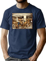Alcohol Smugglers Bootleg Graphic T-Shirt - Navy