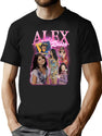 Alex Russo Bootleg Tee Bootleg Graphic T-Shirt - Black