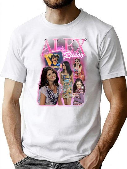Alex Russo Bootleg Tee Bootleg Graphic T-Shirt - Black