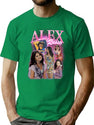 Alex Russo Bootleg Tee Bootleg Graphic T-Shirt - Green