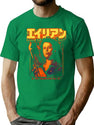 Alien Ellen Ripley Bootleg Graphic T-Shirt - Green
